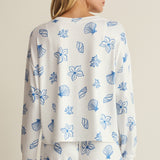 Z Supply Seashore PJ Top in White