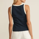 Z Supply Clarke Rib Tank in Eclipse