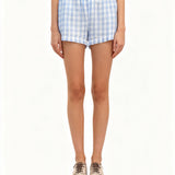 Blank NYC Beach Picnic Short in Blue Combo