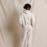 PWT Sean French Terry Zip Up Hoodie in Sugar
