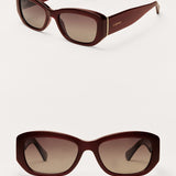Z Supply Legacy Polarized Sunglasses in Vino Gradient