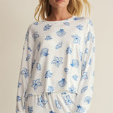 Z Supply Seashore PJ Top in White