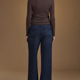 Splendid Lounge Denim Pant in Dark Wash