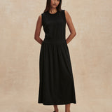 Varley Jonesy Maxi Dress in Black