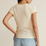 Z Supply Leisurely Tee in Cloud