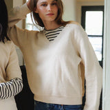 PWT Ziggy Reverse Fleece V-Neck Sweatshirt
